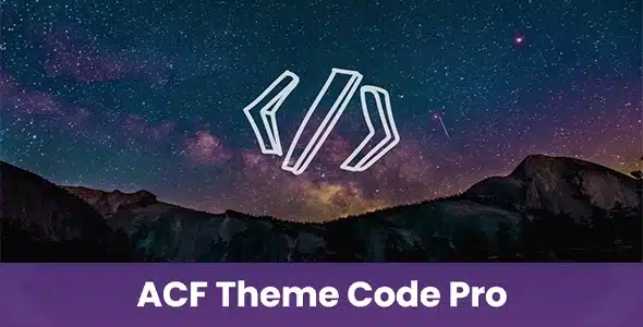 ACF Theme Code Pro