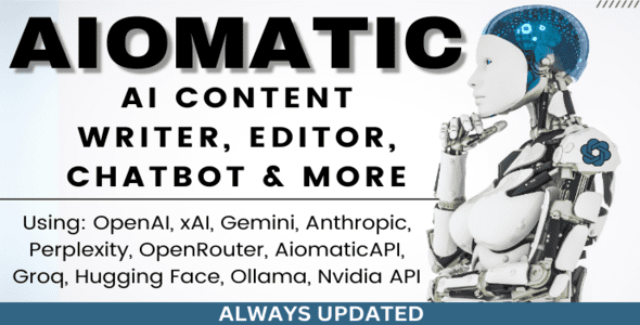 AIomatic – Automatic AI Content Writer