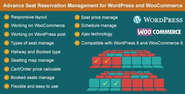 Advance Seat Reservation Management for WooCommerce