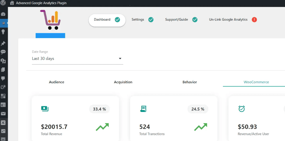 Advanced WC Analytics Pro