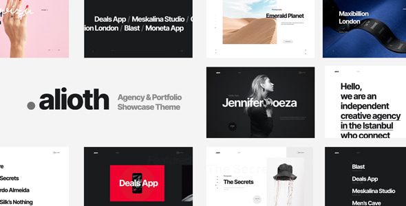 Alioth – Agency and Portfolio Showcase Theme