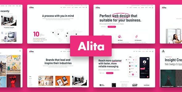 Alita – Web Studio WordPress Theme