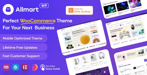 Allmart – Electronics and Gadgets WordPress Theme