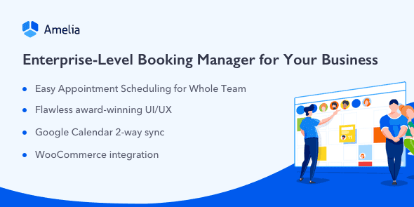 Amelia – Enterprise-Level Appointment Booking WordPress Plugin