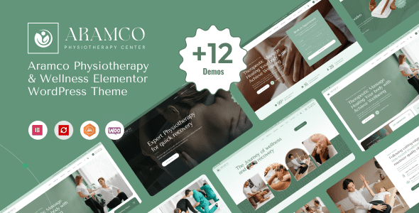 Aramco – Physiotherapy and Wellness WordPress Theme