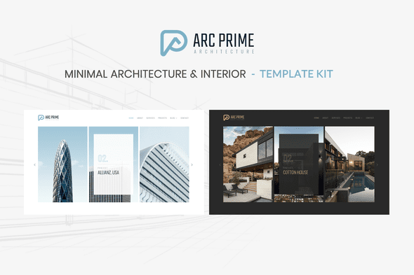 Arc Prime – Architecture Elementor Template Kit
