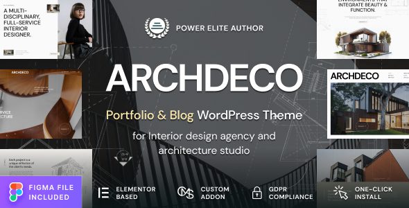 Archdeco – Architecture and Interior Design Agency Portfolio WordPress Theme