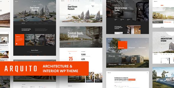 Arquito – 3D Architecture and Interior WordPress Theme