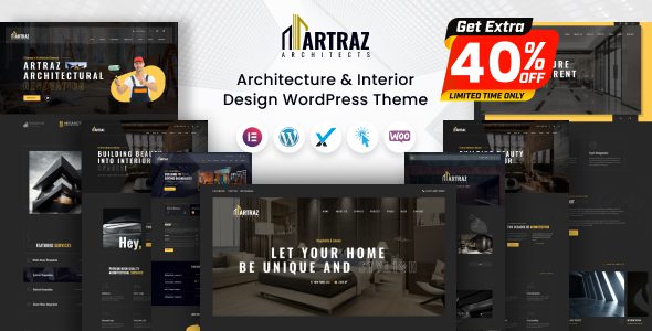 Artraz – Architecture and Interior Design WordPress Theme