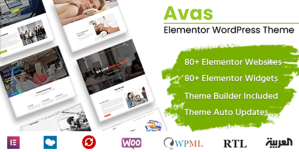 Avas Multi Purpose WordPress Theme