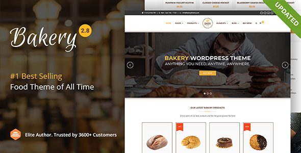 Bakery | WordPress Cake and Food Theme