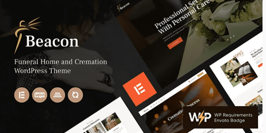 Beacon | Funeral Home Services and Cremation Parlor WordPress Theme