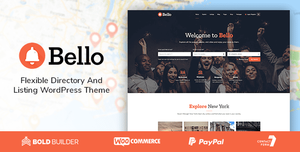 Bello – Directory and Listing WordPress Theme