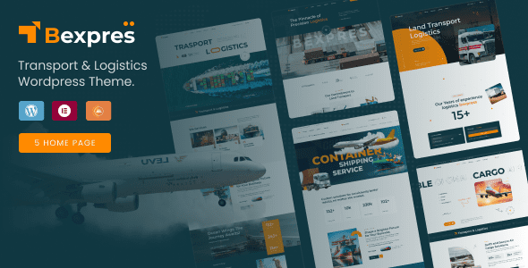 Bexpres – Transport and Logistics WordPress Theme