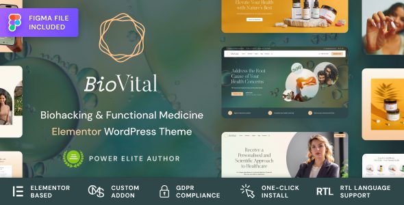 BioVital – Functional Medicine Doctor Theme