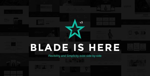 Blade Responsive Multi-Functional Theme