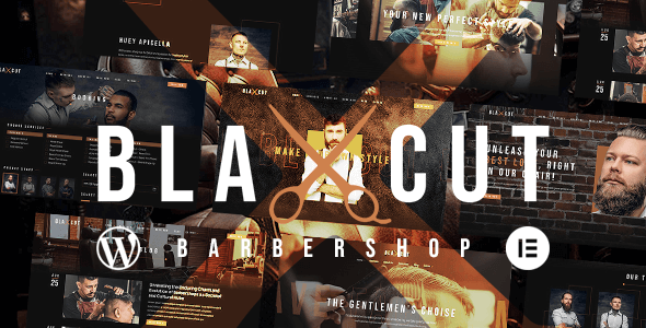 Blaxcut – Barbershop and Hair Salon WordPress Theme