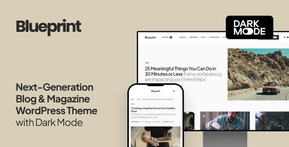 Blueprint – Next-Generation Blog and Magazine Theme