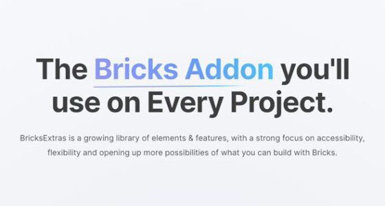 BricksExtras | Premium Bricks Builder Addon
