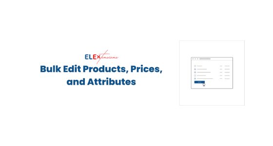 Bulk Edit Products Prices and Attributes