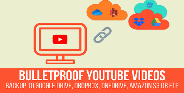 Bulletproof YouTube Videos – Backup to Google Drive, Dropbox, OneDrive, Amazon S3
