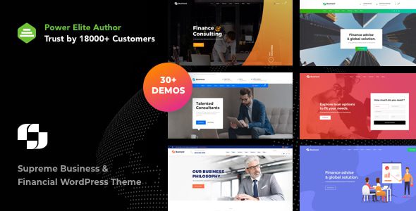 Businext – Business, Finance and Crypto Currency WordPress Theme