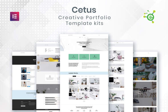 CETUS – Creative Portfolio Elementor Template Kit