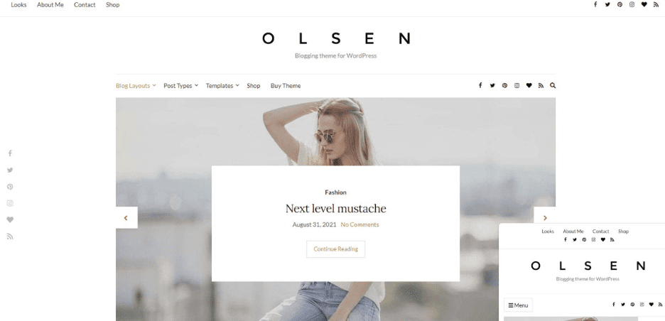 CSS Igniter Olsen WordPress Theme