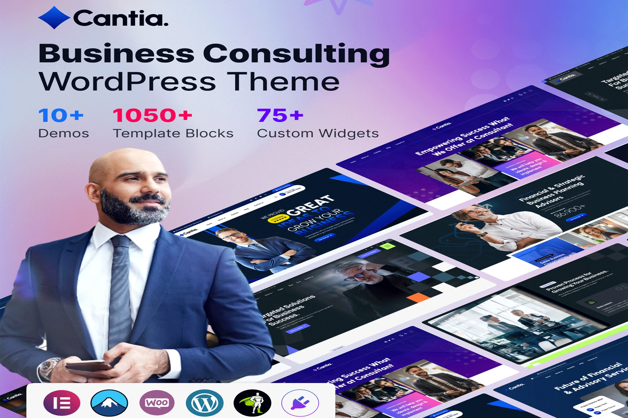 Cantia – Business Consulting WordPress Theme