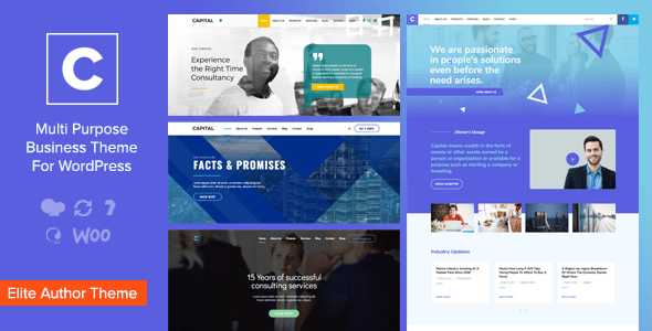 Capital – Multi Purpose Business WordPress Theme