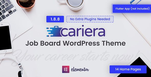 Cariera – Job Board WordPress Theme