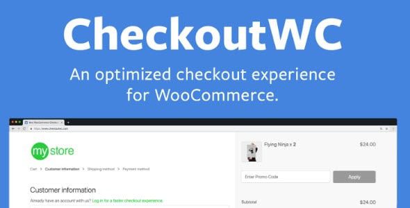 Checkout for WooCommerce Plugin