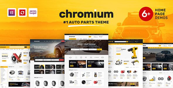 Chromium – Auto Parts Shop WordPress Woo Theme