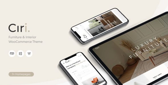Ciri – Furniture and Interior WooCommerce Theme