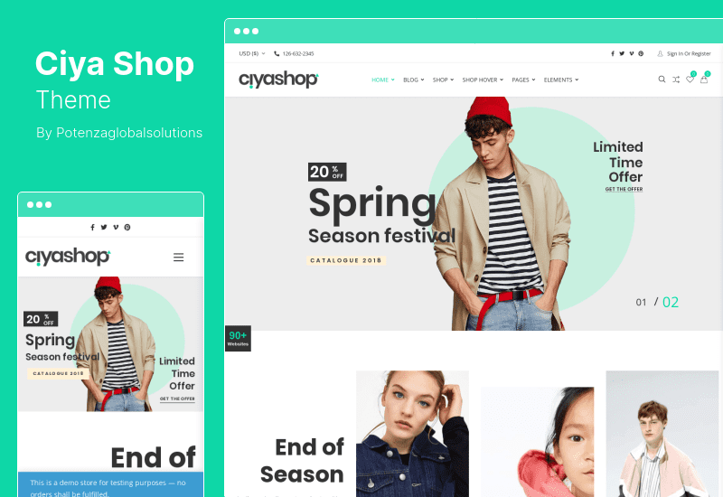 CiyaShop – Multi-Purpose WooCommerce