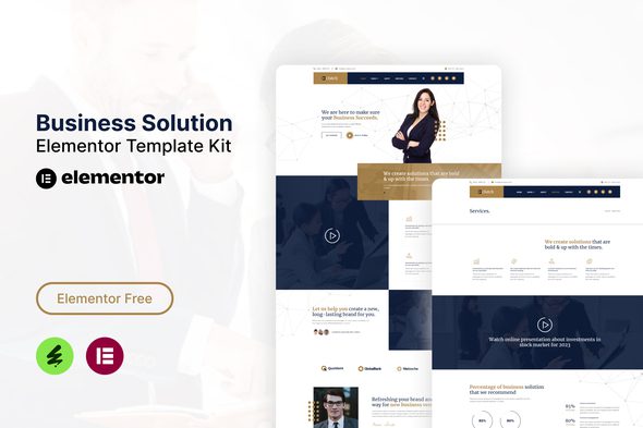Clutch – Business Solution Elementor Template Kit
