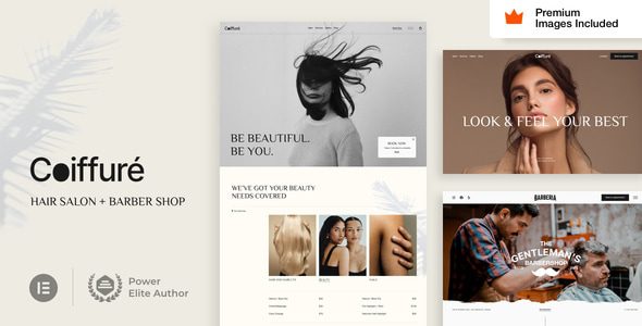 Coiffure – Hair Salon and Barber WordPress Theme