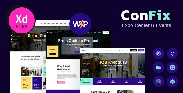 ConFix – Expo and Events WordPress Theme