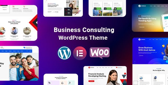 Consua – Business Consulting WordPress Theme