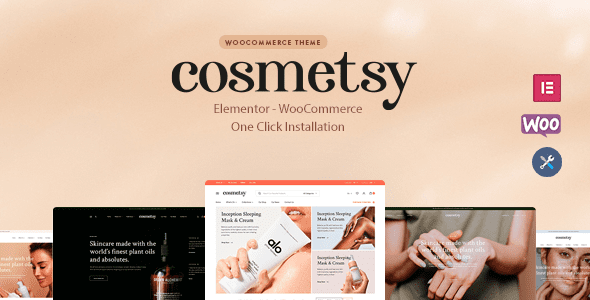 Cosmetsy – Beauty Cosmetics Shop WordPress Theme