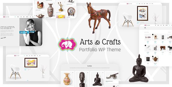 Crafts and Arts – Handmade Artist WordPress Theme