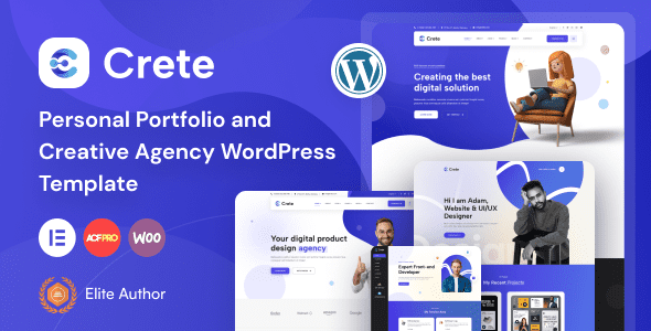 Crete – Portfolio and Agency WorPress Theme