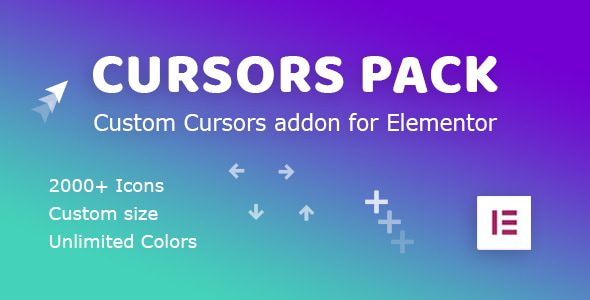 Cursors Pack – Addon for Elementor WordPress Plugin