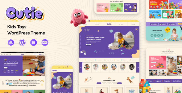 Cutie – Children School, Toys Store Them