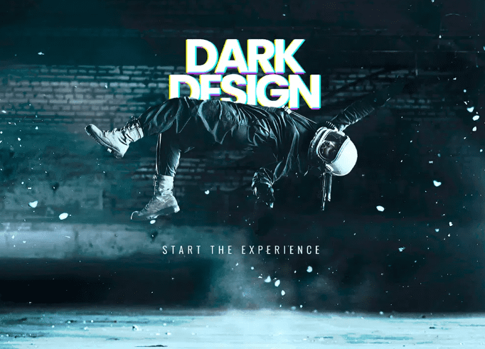 Dark WordPress Theme