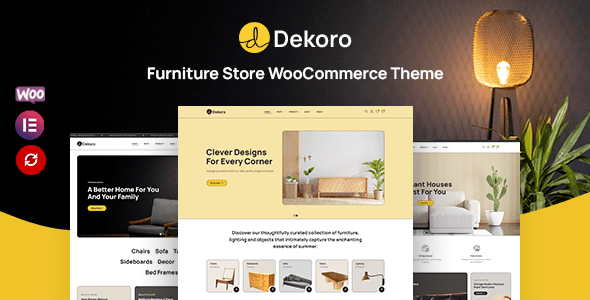 Dekoro – Furniture Store WooCommerce Theme