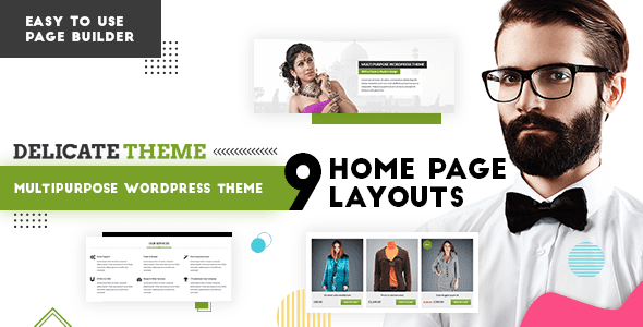 Delicate | Multipurpose WordPress Theme