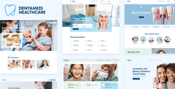 DentaMedi – Dentist and Dental Clinic WordPress Theme