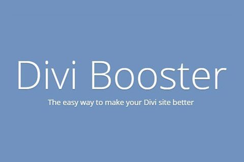 Divi Booster Enhance your Divi Theme