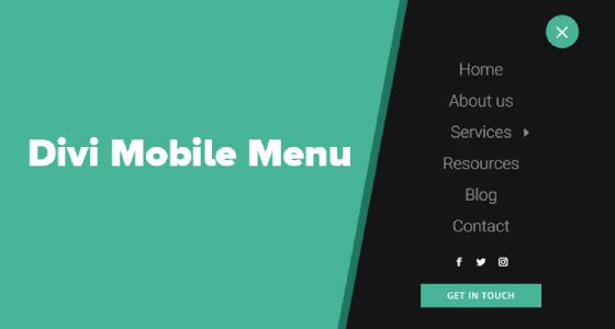 Divi Mobile Menu Plugin